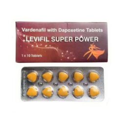 超級艾力達雙效片 Levifil Super Power 印度原裝進口 延時助勃 香港藥店正品 100mg/粒 10粒/板